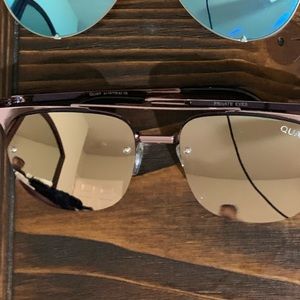 Pink Aviator Quay Sunglasses